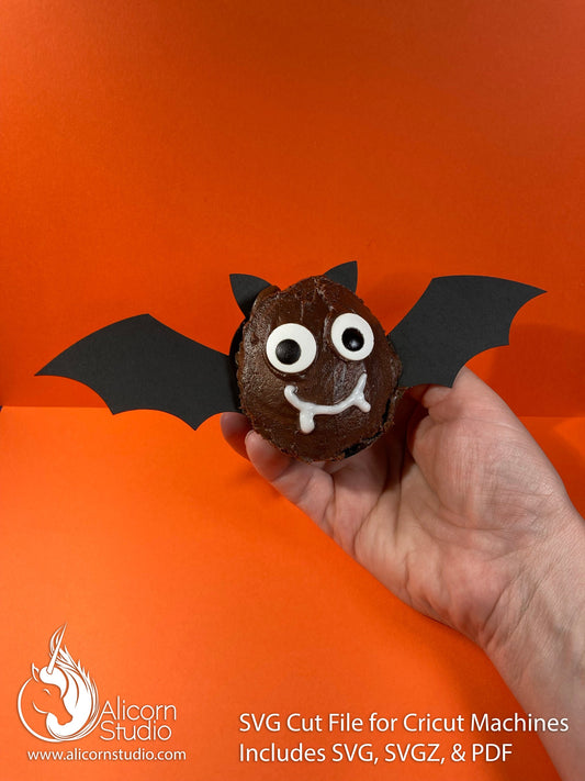 Halloween Cupcake Wraps 3D Paper SVG Cut File for Cricut Liner Wrapper Party Decor