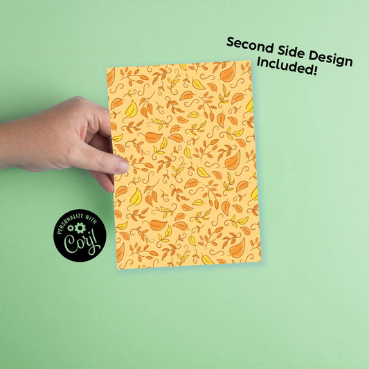 Pumpkin Baby Shower Party Invitation Editable Digital Download Cute Fall Cartoon