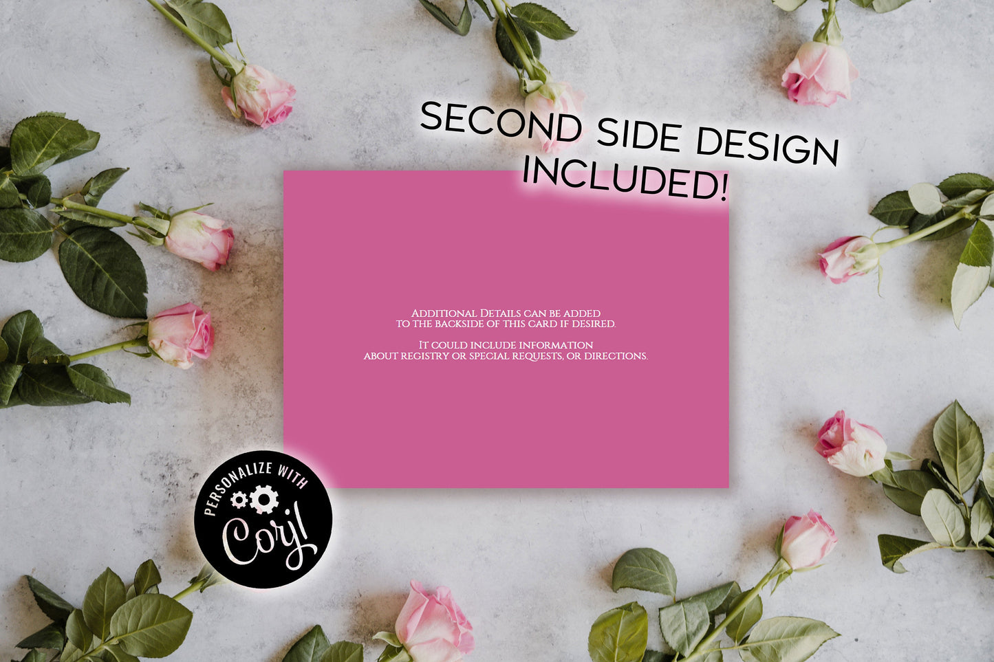 Pink Tea Party Baby Shower Invitation Editable Digital Teapot Spring Flowers Download