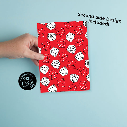 Dice Board Games Birthday Party Invitation Editable Digital Download Casino Gambling