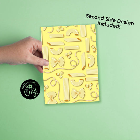 Noodles Pasta Invitation Birthday Party Editable Digital Download Italian Food