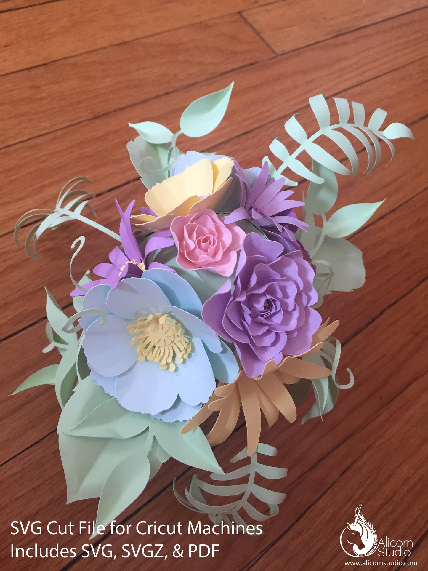 Easter Flower Pot SVG File Cut File for Cricut Party Floral Center Piece Decor