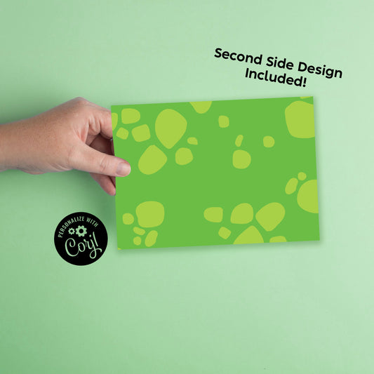 Dinosaur Birthday Party Invitation Editable Digital Download Cute Kids cartoon