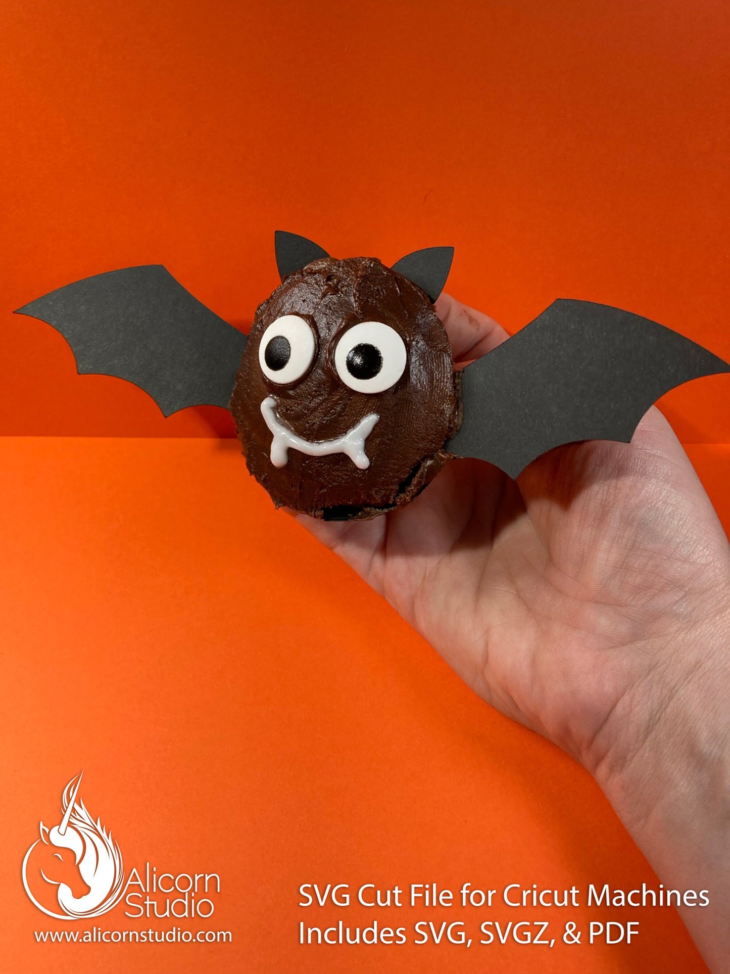 Halloween Cupcake Wraps 3D Paper SVG Cut File for Cricut Liner Wrapper Party Decor