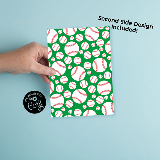 Little Slugger Baseball Invitation Editable Digital Download Baby Shower Party Kids