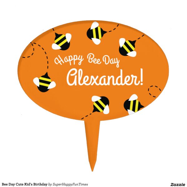 An adorable bee theme birthday party is perfect for your bug and insect loving kid!  Bright, colorful mod styling! #bee day #birthday #bee #bug #insect #cute #kid #child #children #summer #Mod #Bee #Day #Birthday #Collection